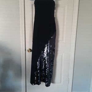 Eliza J Beautiful Strapless Maxi. NWT